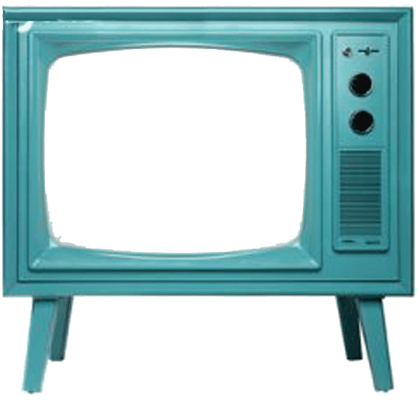 M U N D O C H I C A S - Blue Television (640x578), Png Download