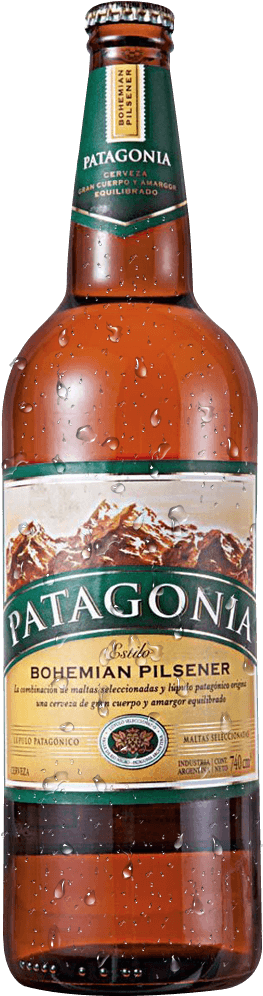 Patagonia Bohemian Pilsener, Tradicional Cerveja Do - Beer Bottle (610x1000), Png Download