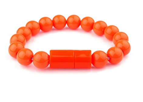 Beads Bracelet Usb Charging / Sync Cable Iphone Lightning (470x470), Png Download