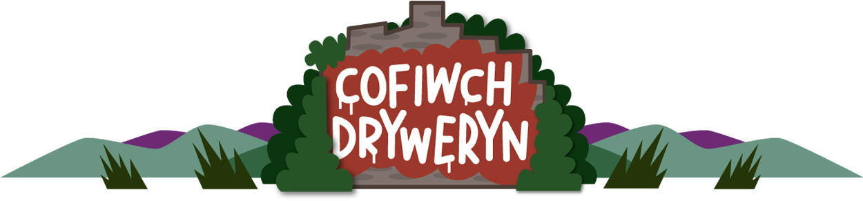 Cofiwch Dryweryn Graffiti, Llanrhystud - Illustration (1295x600), Png Download