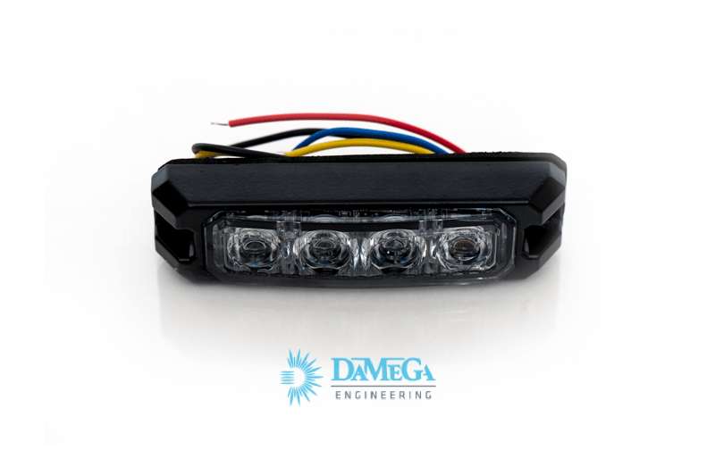 Damega Element 4 Grille Light - Police (800x532), Png Download