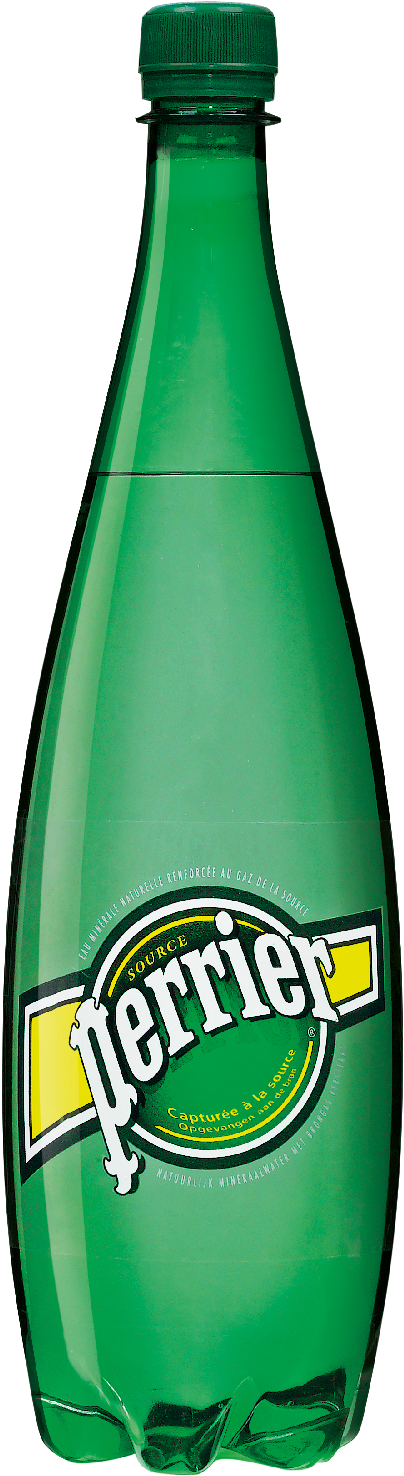 Now Comparing The Bottles With Sparkling Waters - Sparkling Water Brands Perrier (467x1500), Png Download