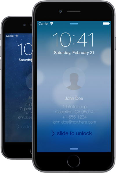 Lock Screen (399x630), Png Download