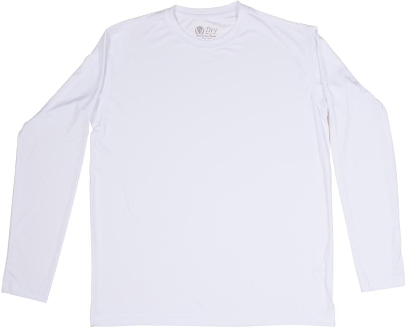 white long sleeve shirt png