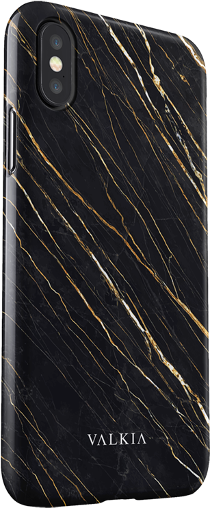 Ava Cracked Gold Marble Snap Case - Marble (800x800), Png Download