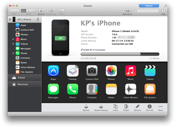 Itunes Allows You To Back Up And Restore Apps Along - Digidna Imazing 2.3 7 Crack (600x441), Png Download