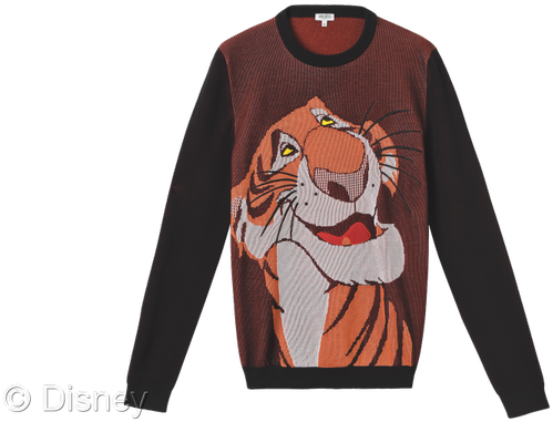 Jungle Book Kenzo Shere Khan Shirt - Kenzo Jungle Book Sweatshirt (600x401), Png Download