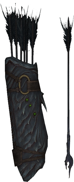 Falmerarrows - Arrows Skyrim (581x775), Png Download