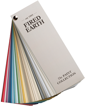 Fired Earth Paint Collection Swatch Book - Fired Earth Colour Chart (375x375), Png Download