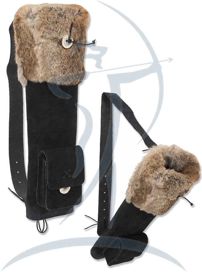 Buck Trail Small Husk Leather Back Quiver Png Small - Quiver (900x900), Png Download