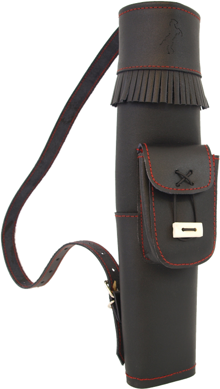 Black Stallion "little Stallion" Back Quiver - Quiver (600x782), Png Download