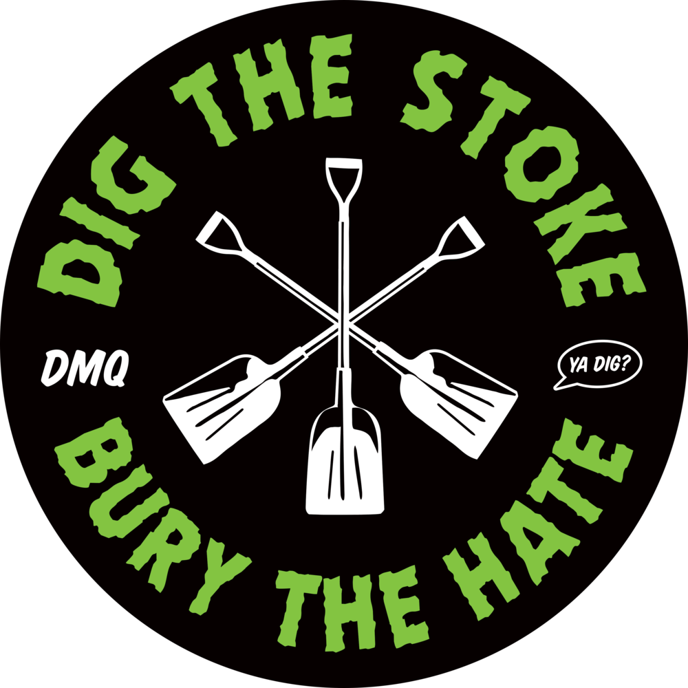 Dig Up The Stoke Logo - Sticker (1000x1000), Png Download