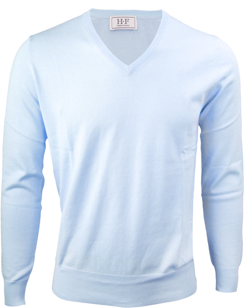 Suéter Pullover Azul - Sweater (846x1024), Png Download