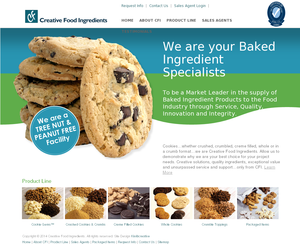 Creative Food Ingredients Competitors, Revenue And - Creative Publishing International The Ultimate Cookie (1024x855), Png Download