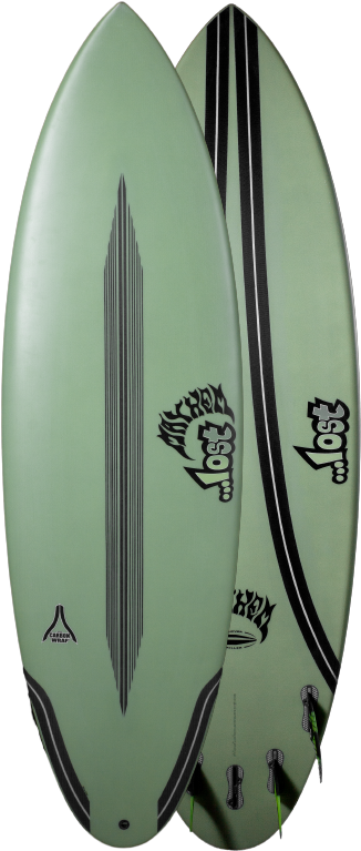 Home - Quiver Killer Lost Surfboard 6 Carbon Wrap (400x800), Png Download