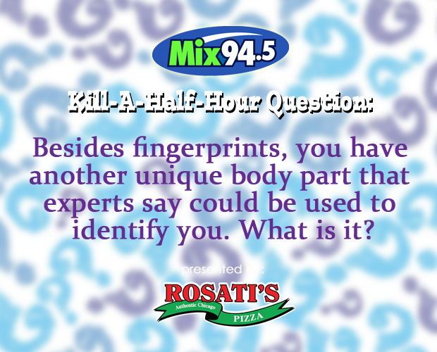 Besides Fingerprints, You Have Another Unique Body - Question Mark (620x500), Png Download