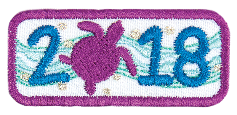 Stacks Image - Girl Scout Cookie Patches 2018 (800x388), Png Download