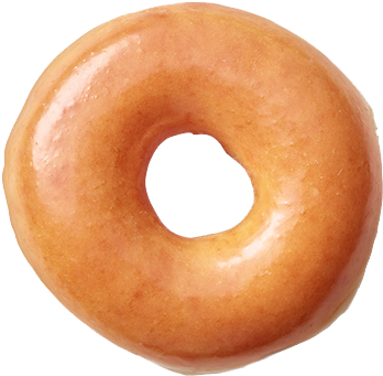 Glazed Donut Png - Krispy Kreme Donut (480x480), Png Download
