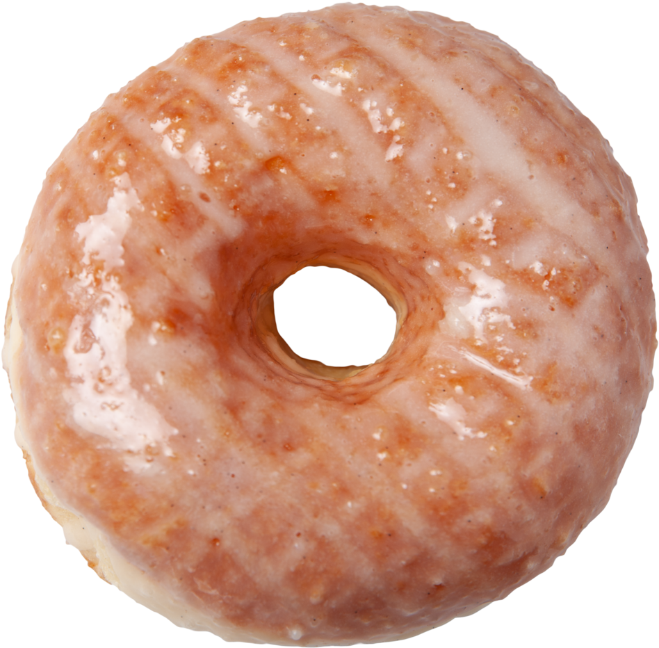 Og - Vanilla Glazed - Doughnut (1000x1000), Png Download