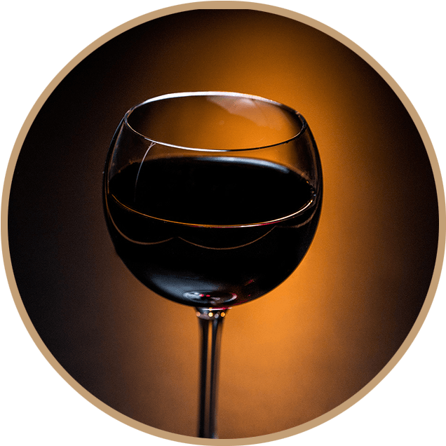 A Perfect Food Photograph Depicting A Glass Of Red - Hockey Night In Canada (655x1000), Png Download