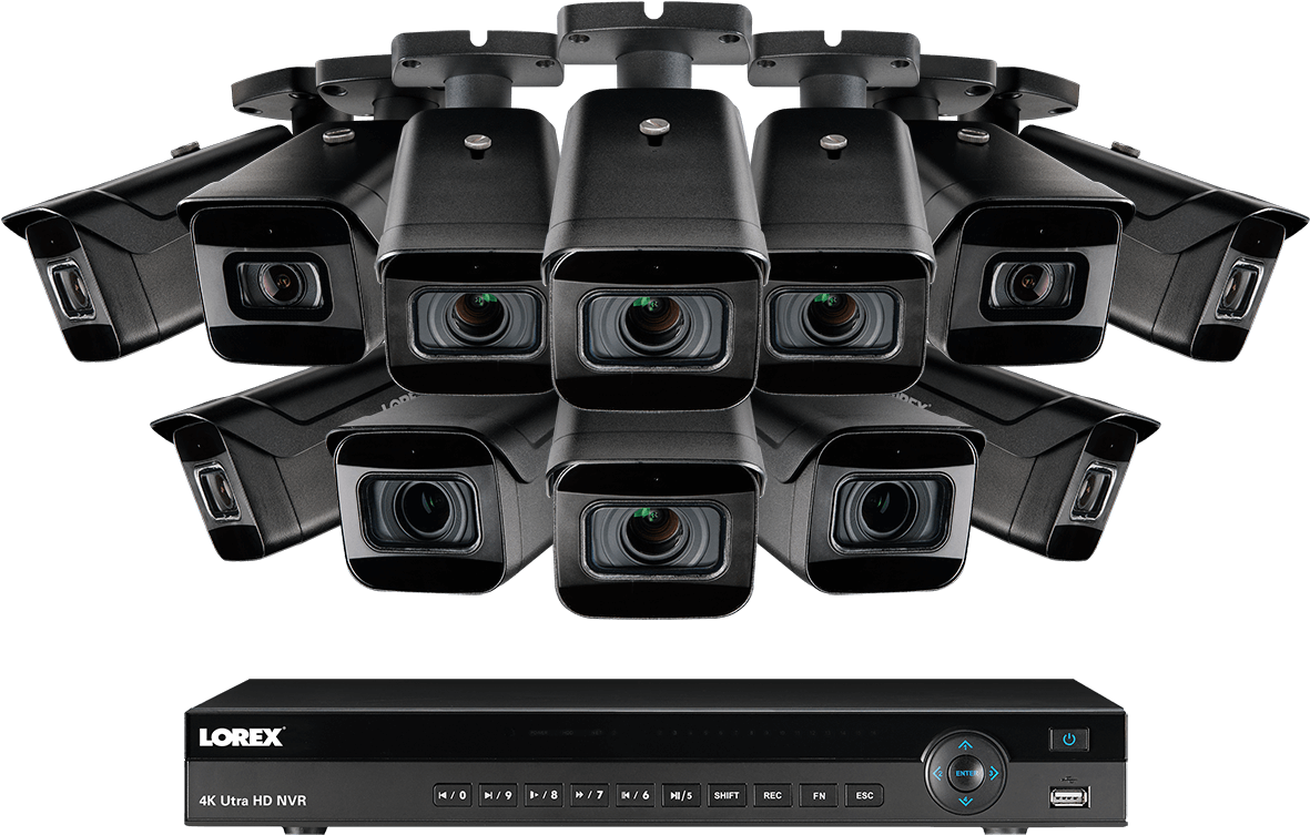 4k Real Time 30fps Recording 4k Ultra Hd Ip 16 Channel - Camera (1200x800), Png Download