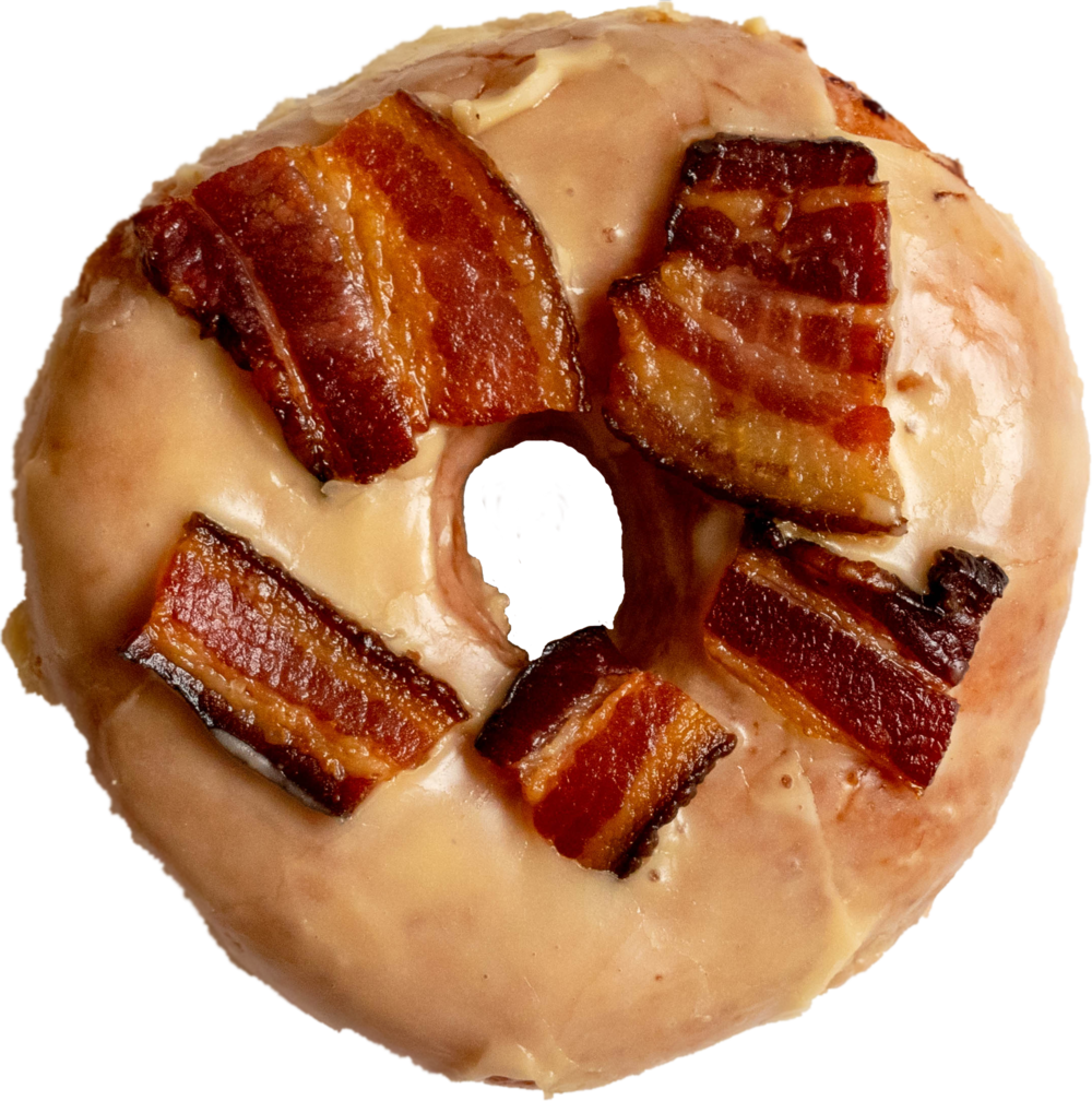 Union Square Donuts Maple Bacon - Lye Roll (1000x1008), Png Download