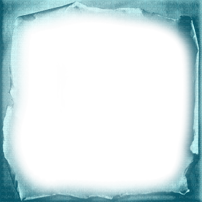 Soave Frame Vintage Paper Blue Turquoise - Blue Vintage Frame Png (400x400), Png Download