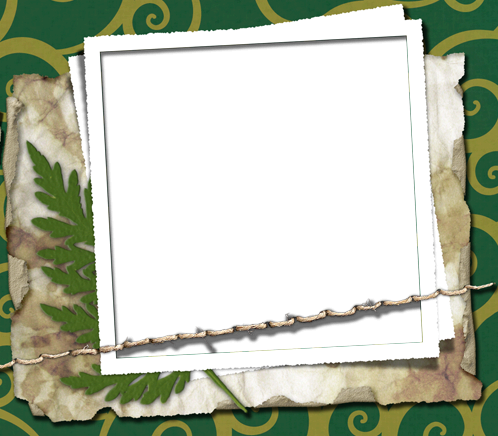 Photo Frame - Vintage Paper - Paper (498x436), Png Download