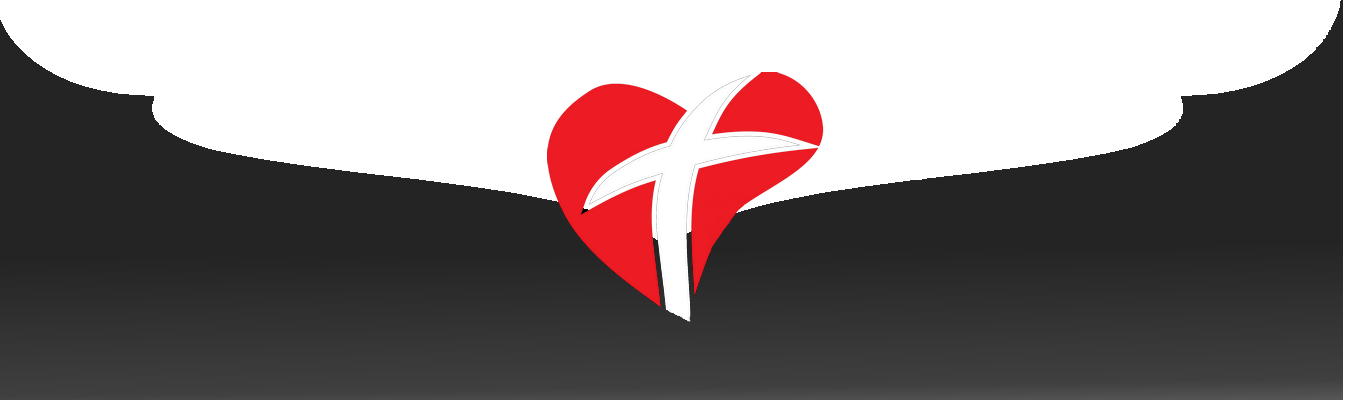 Backdrop Black W Heart Gradient - Emblem (1345x400), Png Download