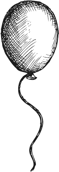 Drawn Balloon Transparent - Lokwinske (600x580), Png Download