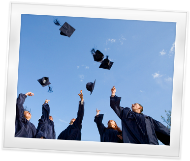 High School Students Graduation (410x350), Png Download