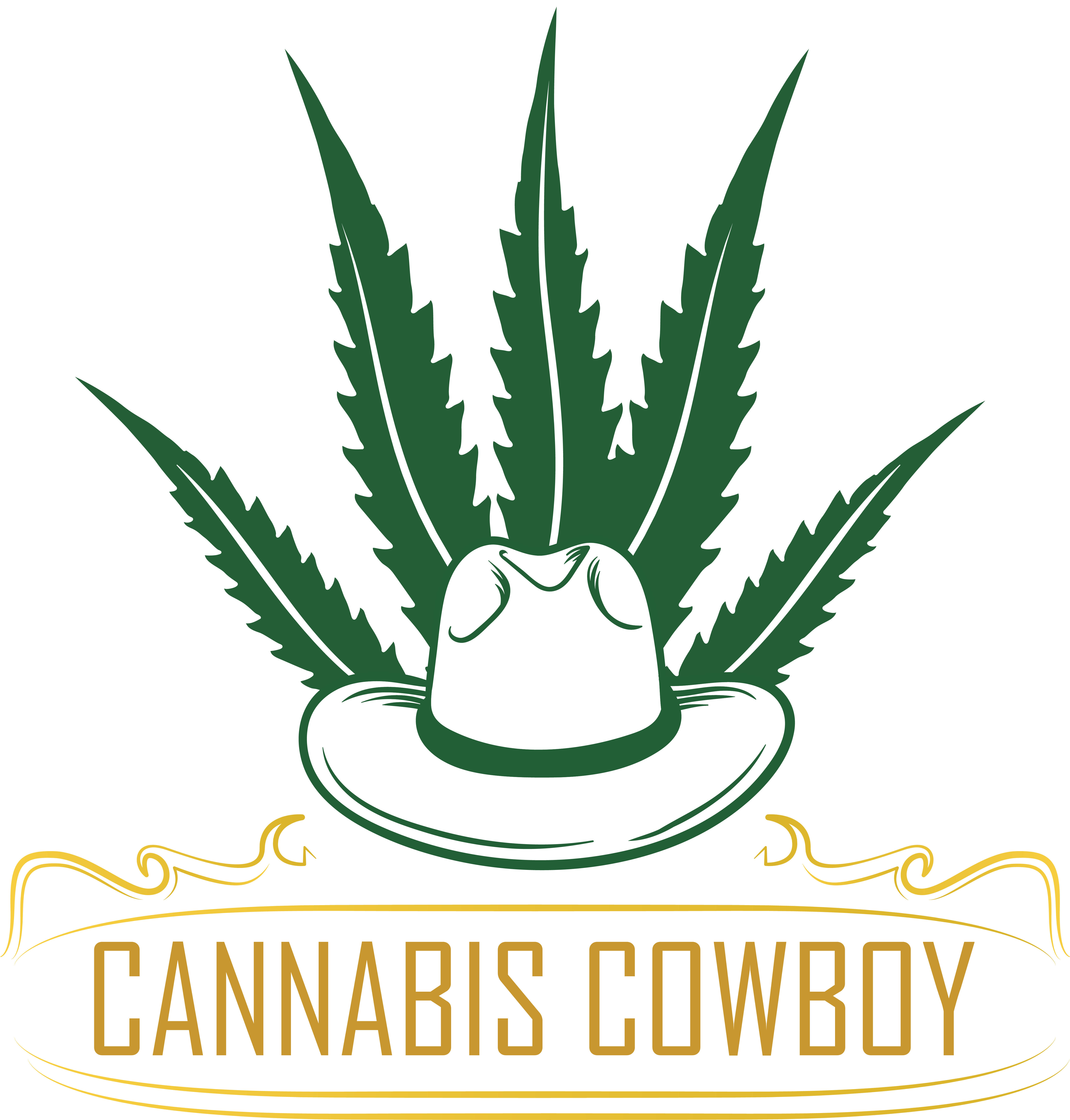 Howdy Partner - Cannabis Cowboy (5700x6400), Png Download