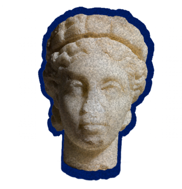 Grunge Statue Head Vaporwave Vapor Vaporwaveaesthetic - Bust (1024x1024), Png Download