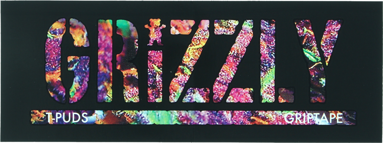 Grizzly Pudwill Fruity Pebbles Decal - Grizzly Griptape (1600x1600), Png Download