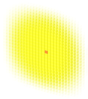 View Cursor On T-shirt - Circle (330x418), Png Download