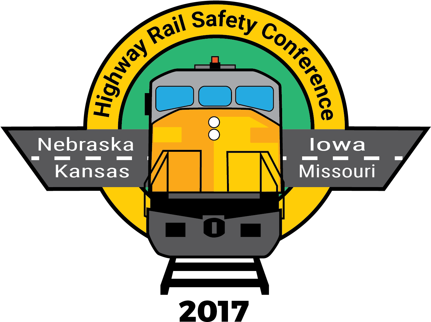 Highway-rail Safety Conference - Rail Transport (1400x1078), Png Download