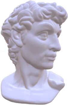 Head Sculpture - Music (480x440), Png Download