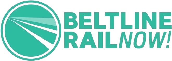 Beltline Rail Now Transparent - Circle (673x241), Png Download