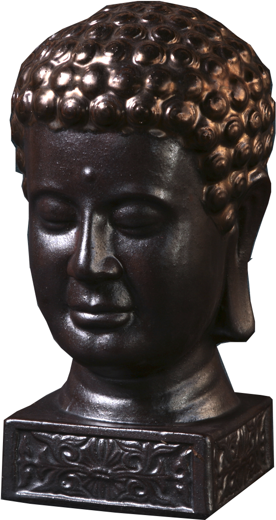 Head-statue - Bronze Sculpture (1181x1181), Png Download