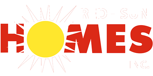 Red Sun Homes Inc (501x242), Png Download