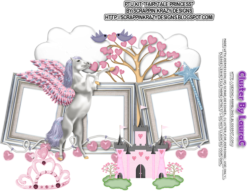 Cluster Gemlc - Frame Transparent Fairytale (802x621), Png Download