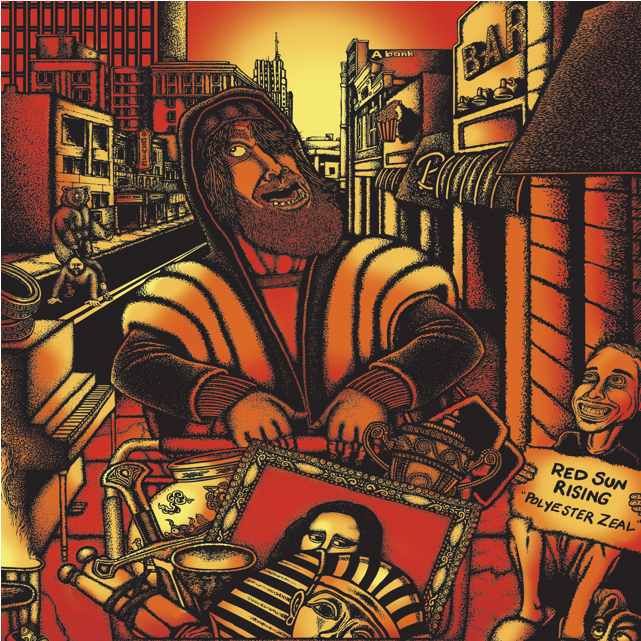 January 2016 Interview By Todd Jolicoeur, Photos By - Red Sun Rising Polyester Zeal Album Cover (700x700), Png Download