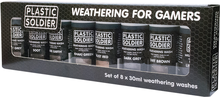 Plastic Soldier Company Box Set Of Weathering For Gamers - Ww2 Spray Paints: Us (800x438), Png Download
