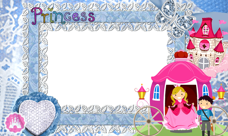 Png Transparent Princess Frame (800x480), Png Download