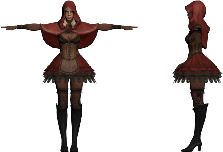 Download Zip Archive - Resident Evil 5 Fairytale Sheva (750x650), Png Download