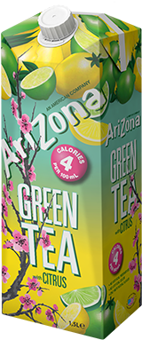 Arizona Green Tea Citrus - Arizona Green Tea Citrus Low Calorie Van Albert Heijn (450x450), Png Download