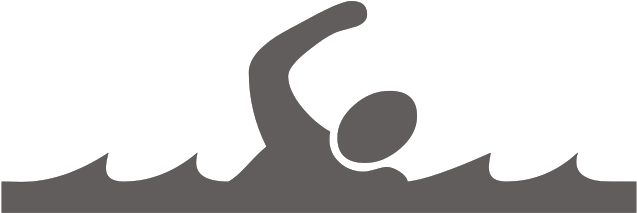 320 × 110 Pixels - Swimmer Svg (640x220), Png Download