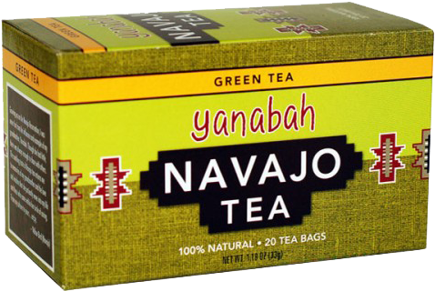 Navajo Organic Green Tea Bags - Yanabah Navajo Tea & Green Tea (500x500), Png Download