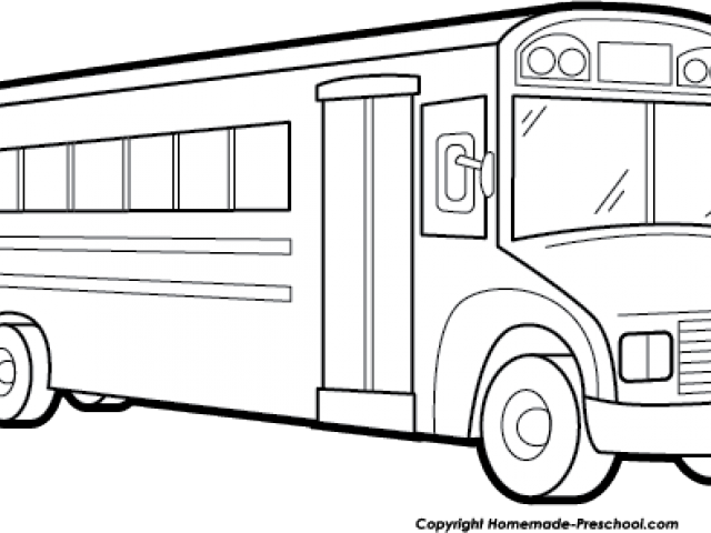 School Bus Clipart - School (640x480), Png Download