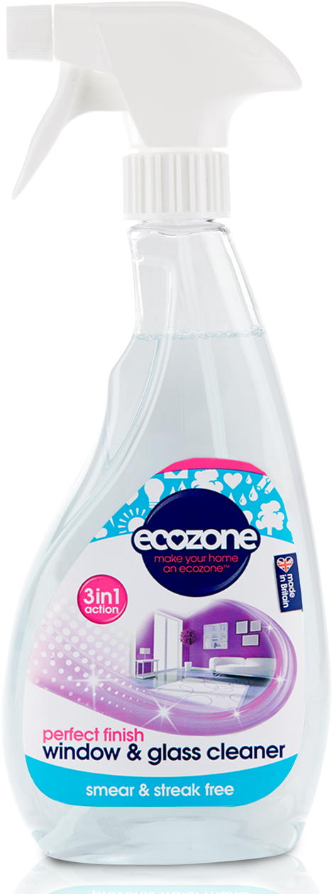 Previous - Next - Ecozone Window And Glass Cleaner 500ml (500ml) (1280x1280), Png Download